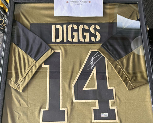 Autographed Stefon Diggs Jersey