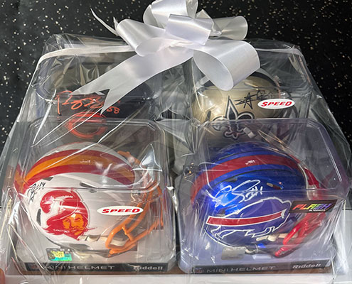 Mini Helmet Autograph Collection – NFL Stars