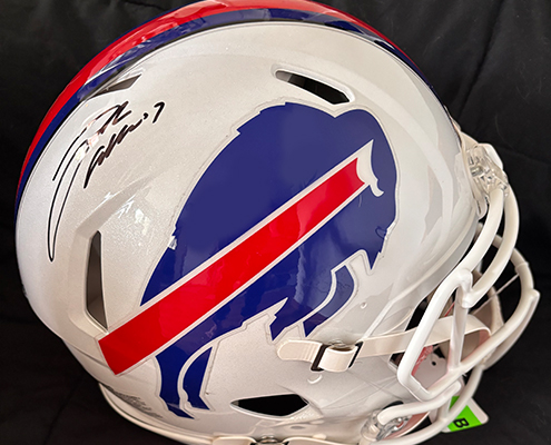 Josh Allen Autographed Helmet